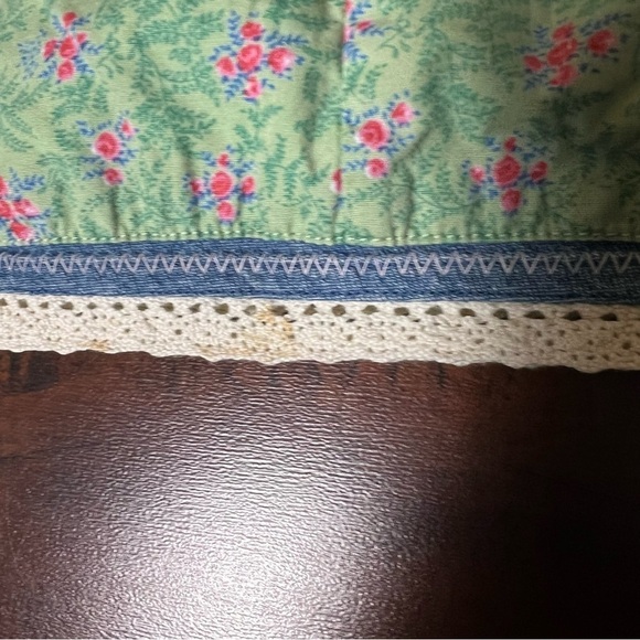 ANTHROPOLOGIE Sleeping On Snow Calico Floral Skirt Size 6 - Picture 7 of 9